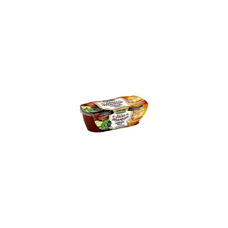 Blédina Idées De Maman Plats Bébé Dès 8 Mois, Ratatouille Bœuf : Les 2 Bols 200 G
