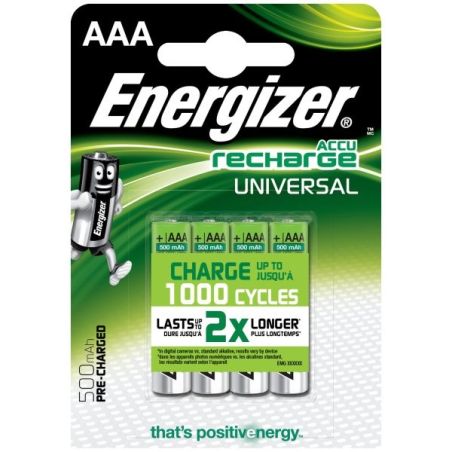 Energizer Blister 4 Piles Hr03 700 Mah