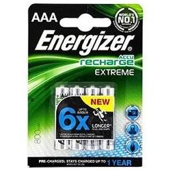Energizer Blister 4 Piles Hr03 800 Pre Chargee