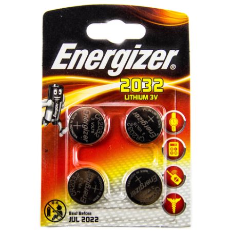 Energizer 4 Cr2032