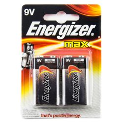 Energizer 9V/Lr61X2 Max