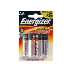 Energizer 6 Piles Lr6 Max