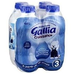 Gallia Pack 4X1L Lait Croissance 3 Ans