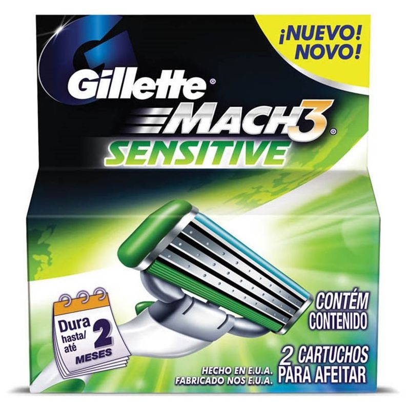 Gillette Mach3 Sensitive 2