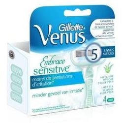 Gillette Pochette 4 Lames Venus Sensitive
