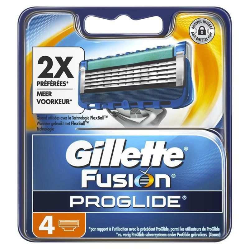 Gillette Pochette Lames Proglide Fusion