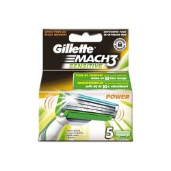 Gillette Pochette 5 Lames Mach3 Sensitive