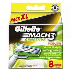 Gillette Pochette 8 Lames Mach3 Sensitive