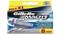 Gillette Pochette 8 Lames Mach3 Turbo