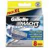 Gillette Pochette 8 Lames Mach3 Turbo
