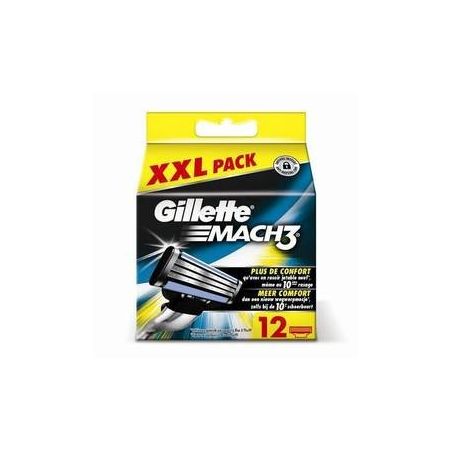 Gillette Lames Mach3 Turbo X12