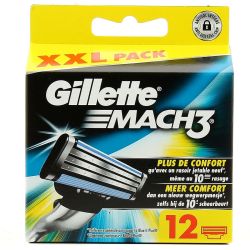Gillette Pochette 12 Lames Mach3