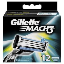 Gillette Lames Mach3 X12