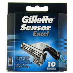 Gillette Gill Lames Sensor Excel X10