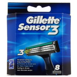 Gillette Gill Lames Sensor3 X8