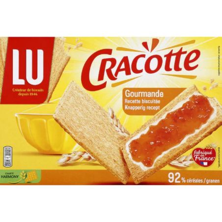 Lu Biscottes Biscuitées Cracotte : La Boite De 250 G