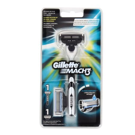 Gillette Gill.Rasoir Mach3 Start+2Rech
