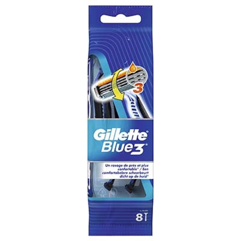 Gillette X8 Jetable Blue3