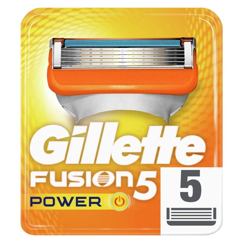 Gillette Gill Lames Fusion Power X5