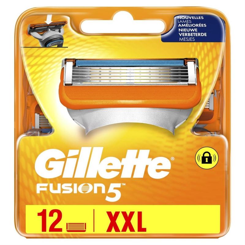 Gillette Lames De Rasoir Fusion : Les 12