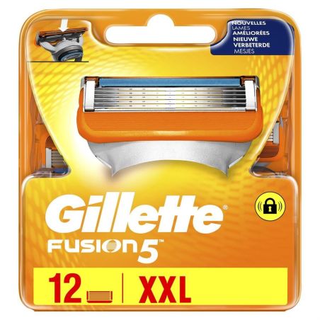 Gillette Lames De Rasoir Fusion : Les 12