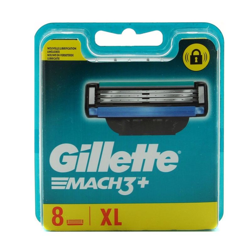 Gillette Lames Mach3+ X8