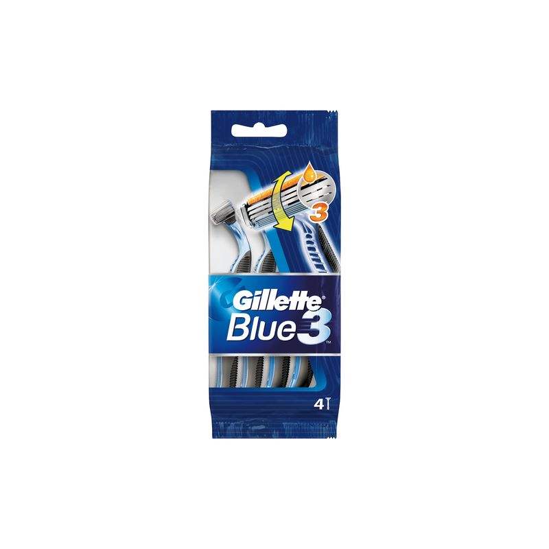 Gillette X4 Jet Blue3