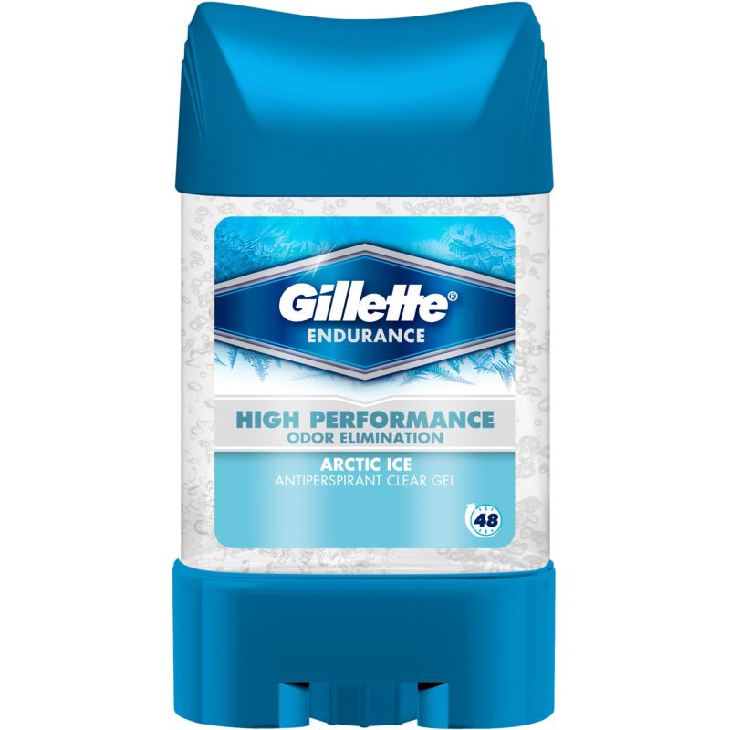 Gillette Endurance Arctic Ice Antiperspirant Clear Gel 70Ml