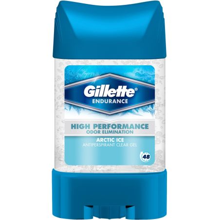 Gillette Endurance Arctic Ice Antiperspirant Clear Gel 70Ml