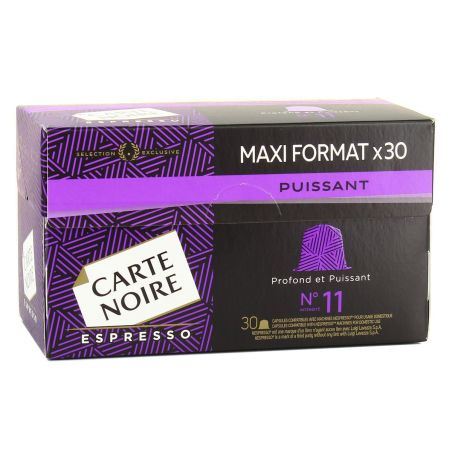 Cartenoire Carte Noir Cn 30Caps Esp Puiss N°11 159G