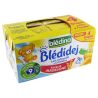 Blédina Lait Et Céréales Bébé Blédidej Dès 9 Mois Madeleine : Les 4 Briques De 250 Ml