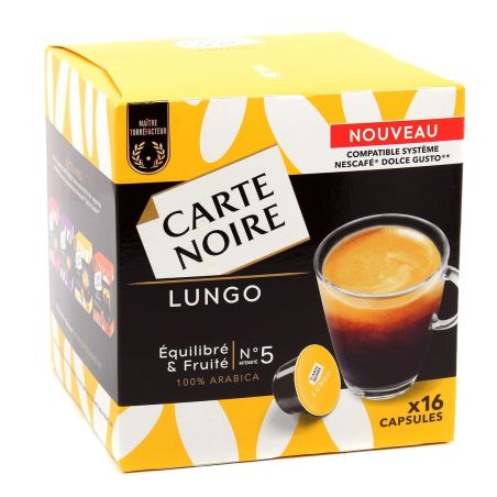 Carte Noire Cn Dcg Caps Lungo 16X128G