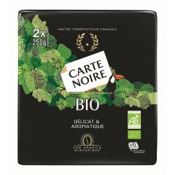 Carte Noire Café Moulu Pur Arabica Délicat Et Aromatique Bio : Le Paquet De 500G