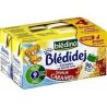 Blédina Lait Et Céréales Bébé Blédidej Dès 9 Mois, Caramel : Les 4 Briques De 250 Ml