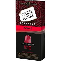 Carte Noire 53G X10Caps Esp Corse N10 Cn