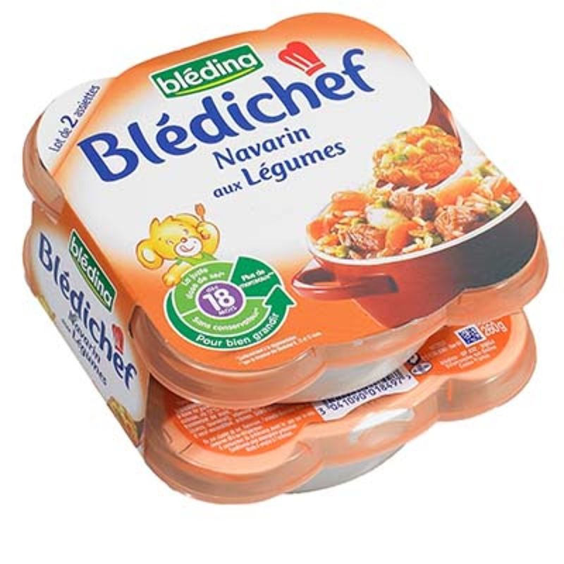 Bledina 2X260G Bledichef Navarin Legumes