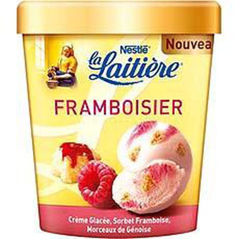 Nestle 440Ml Glace Framboisier La Laitiere