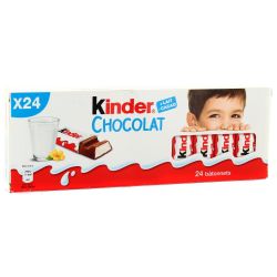 Kinder Barres Chocolatées Maxi : La Boite De 24 Pièces - 300G