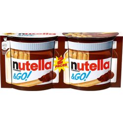 Nutella Pâte À Tartiner & Go! : Les 2 Pots De 52 G