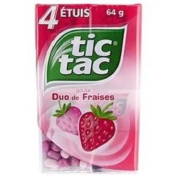 Tic Tac 64G Duo Fraises T4