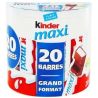 Kinder Barres Chocolatées Maxi : La Boite De 20 - 420G