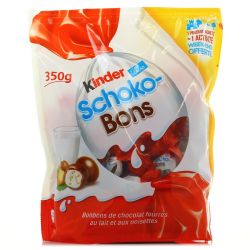 Kinder Bonbons Chocolat Lait Noisettes Schoko-Bons : Le Sachet De 350 G