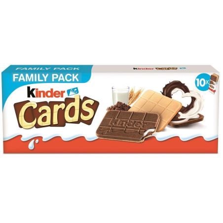 Kinder Cards Pack10X2Bisc 256G