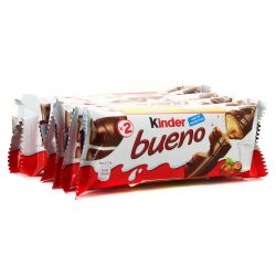 Kinder Bueno Barres Chocolatées Lait Et Noisette : Les 12 Pièces - 258 G