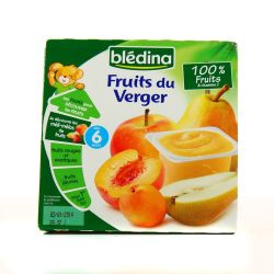 Bledina Pack 4X100G Fruits Verger