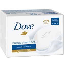 Dove Savon À La Crème Hydratante : Les 4 Savons De 100 G