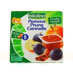 Bledina Pom/Prune/Can 4X100G