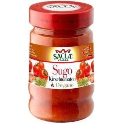 Sacla 190G Sauce Tomate Cerise&Origan