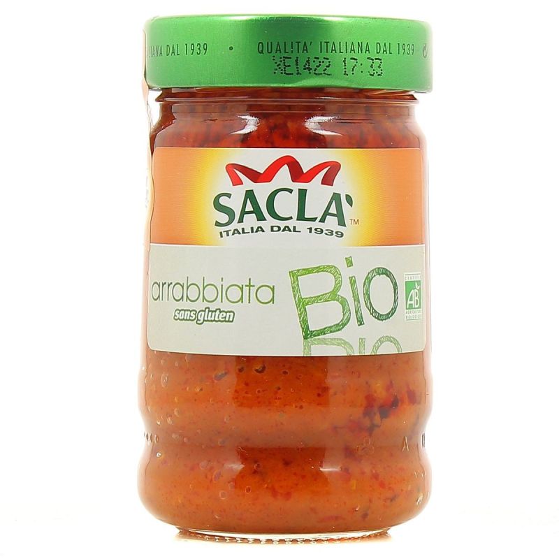 Sacla Sce Arrabiata Bio 190Gr