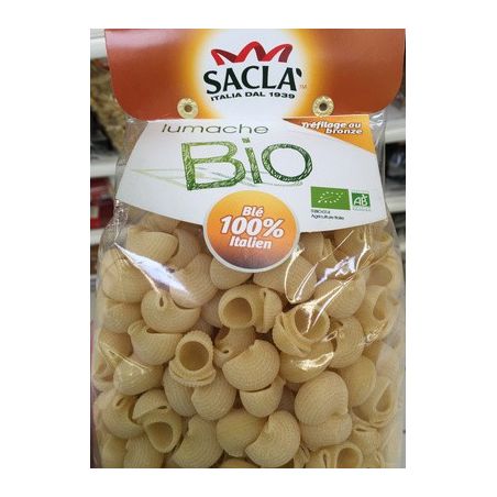 Sacla Lumache Pates Bio 500G